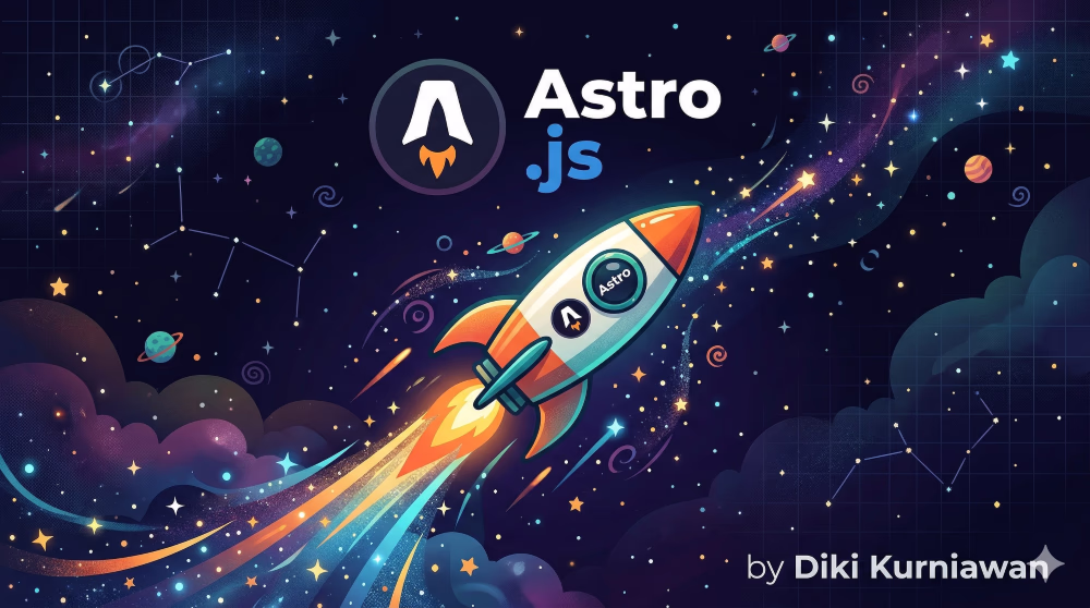 Pengalaman saya membuat web CMS dengan Astro.Js, hasilnya ..